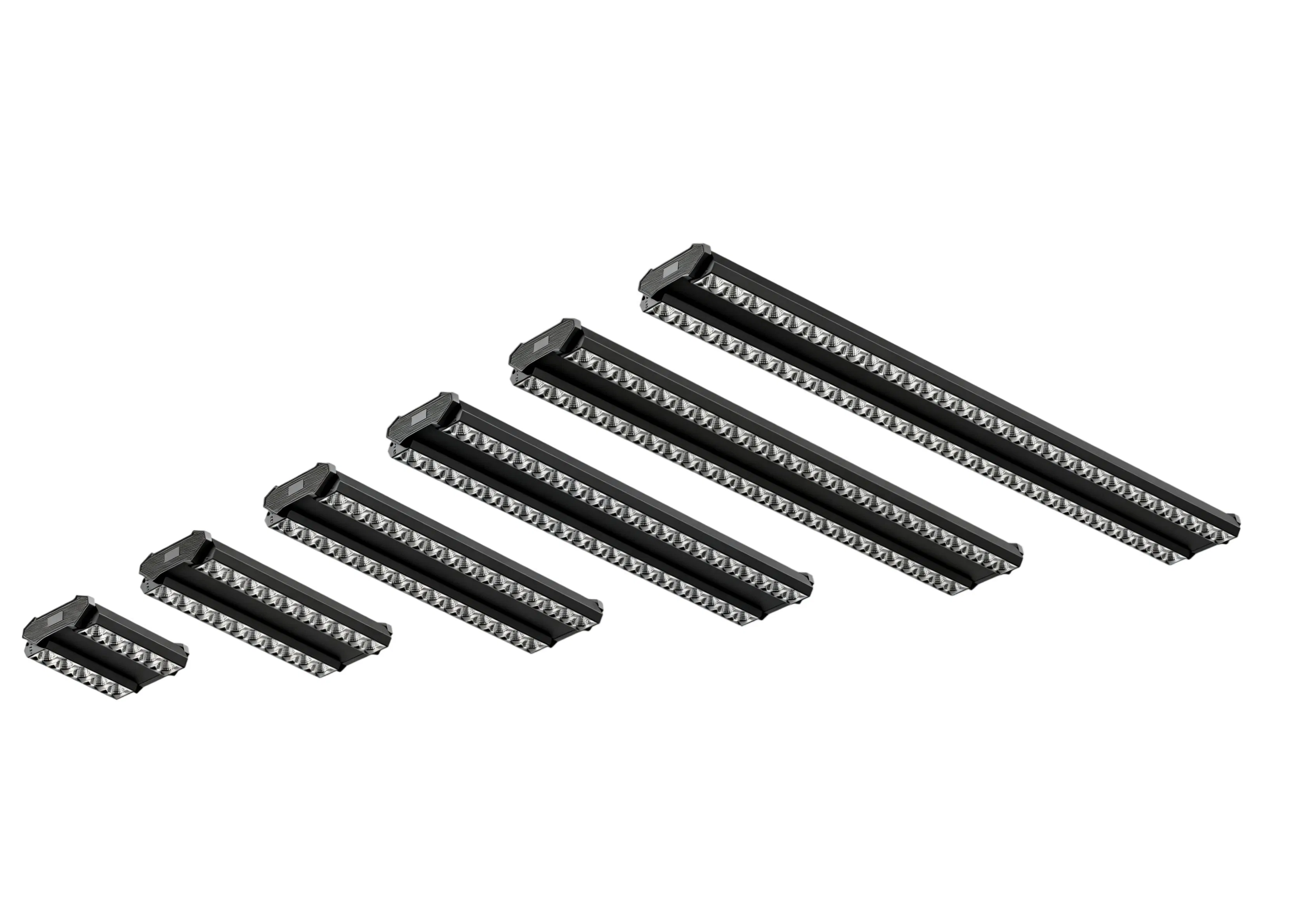 Goeser 3-Wire Premium Aluminium Double Row Adjustable 100W+100W Linear LED Track Light for Supermarkets and Exhibitions Displaying