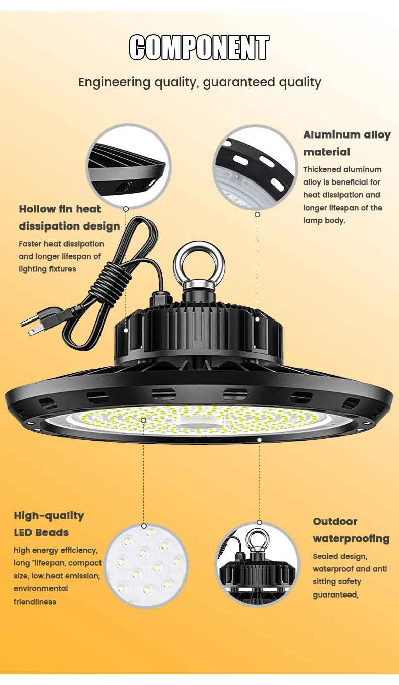 UFO High Bay Light Detail 6