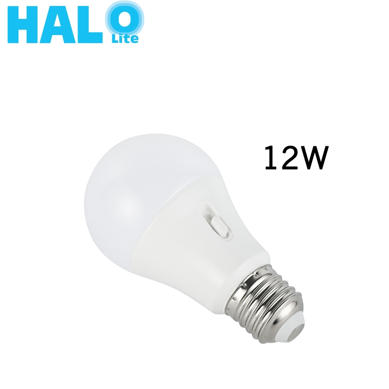 Halolite A60 12W 3000-4000-6500K Change Smart Wall Lamp Lamp Transparent LED Bulb