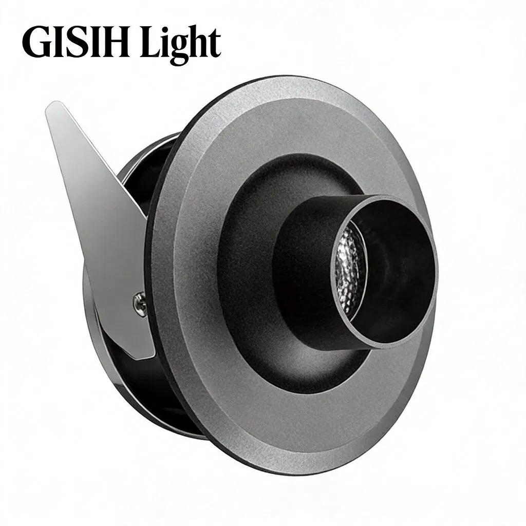 3W LED Cabinet Light IP20 Rotatable Mini Spotlight for Luxury Display