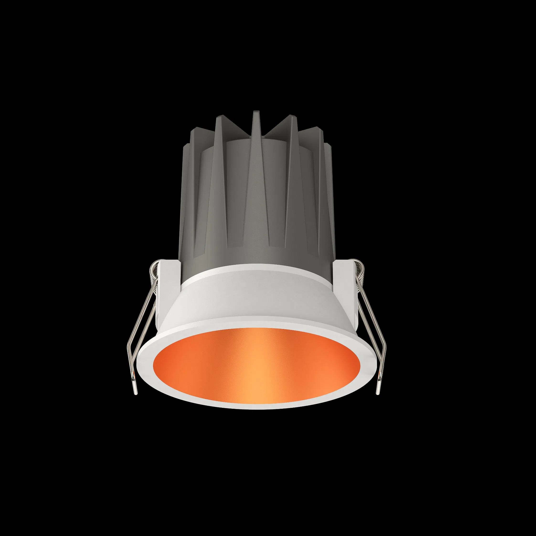 Allway Round Recessed Anti Glare Aluminum Indoor Hotel Project 3W 5W 9W 15W COB LED Spotlight