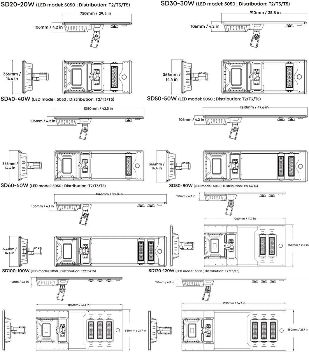 Product Size Specs