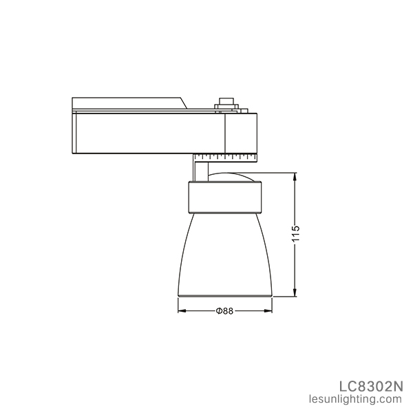 LED Track Light 10W 20W 30W Series Line