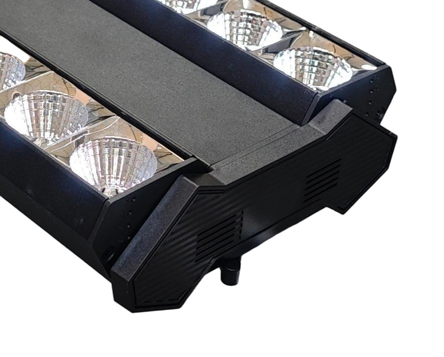 Goeser 3-Wire Premium Aluminium Double Row Adjustable 100W+100W Linear LED Track Light for Supermarkets and Exhibitions Displaying