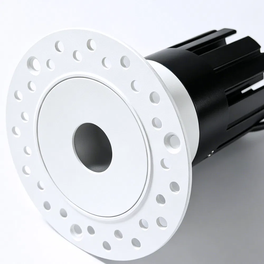 Trimless Ceiling Spotlight Aluminum Anti-Glare Round LED Down Light