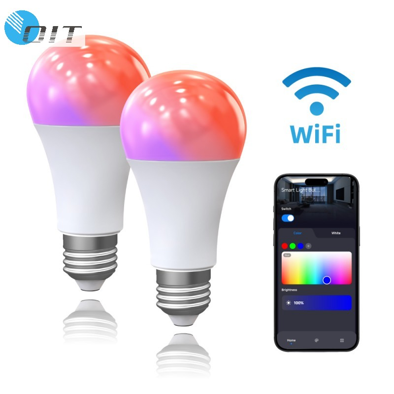 Smart WiFi 220V RGB LED Bulb E26/E27 APP Control