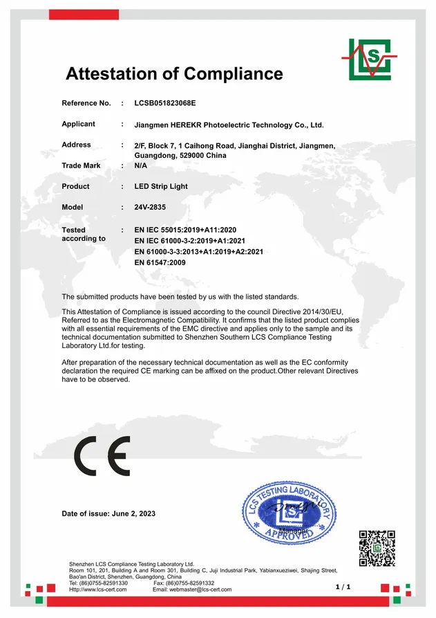 Certificate 1