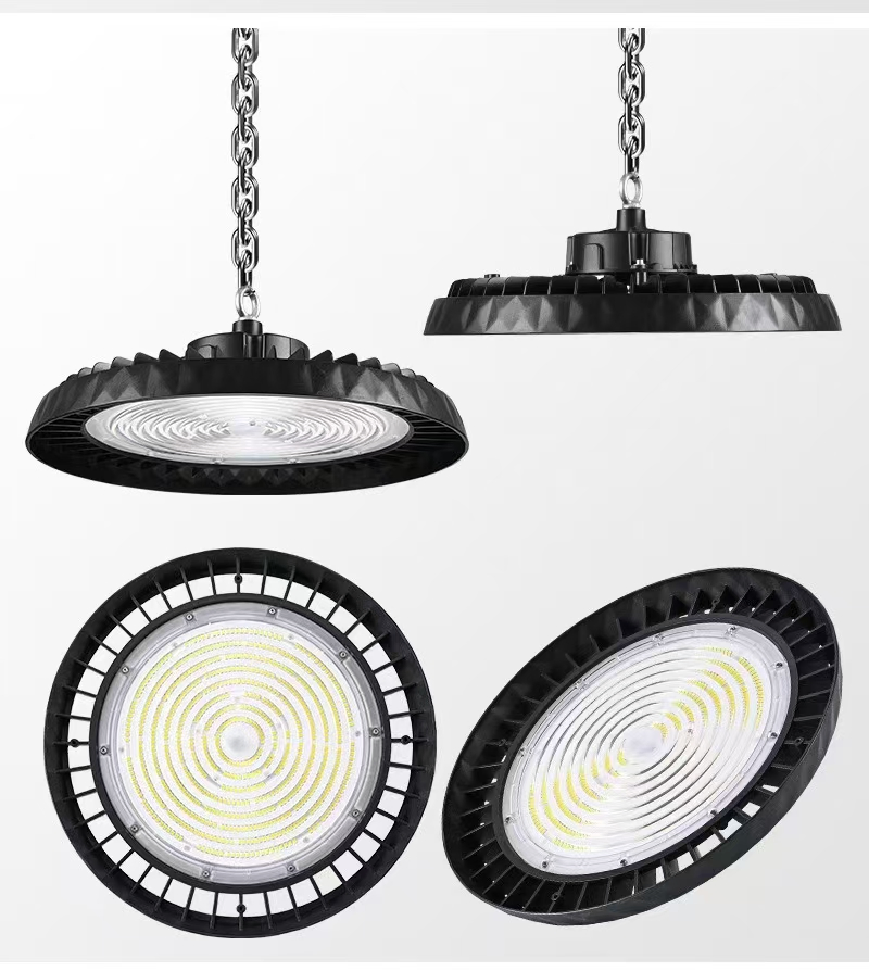 100W 150W 200W 300W IP66 SMD Chip UFO for LED High Bay Light High Brightness for Warehouse Outdoor Lighting