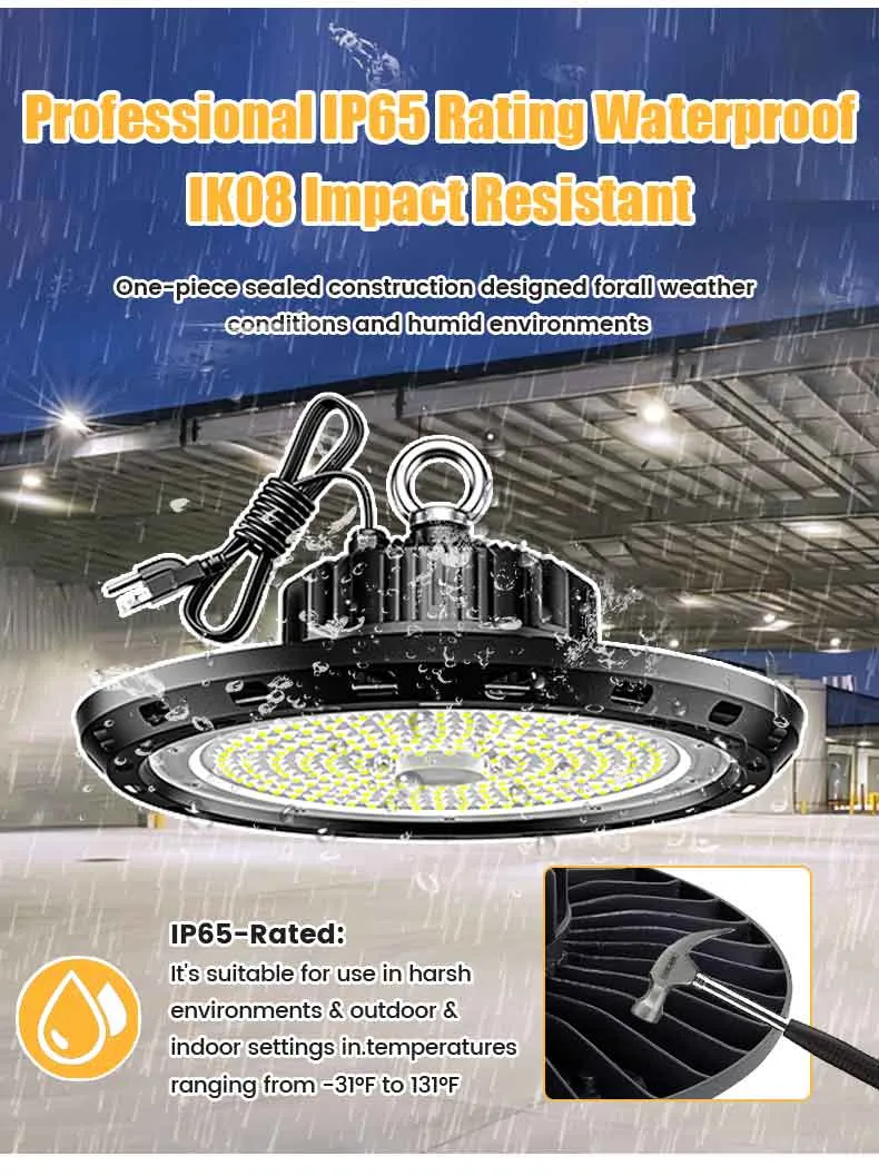 UFO High Bay Light Detail 4