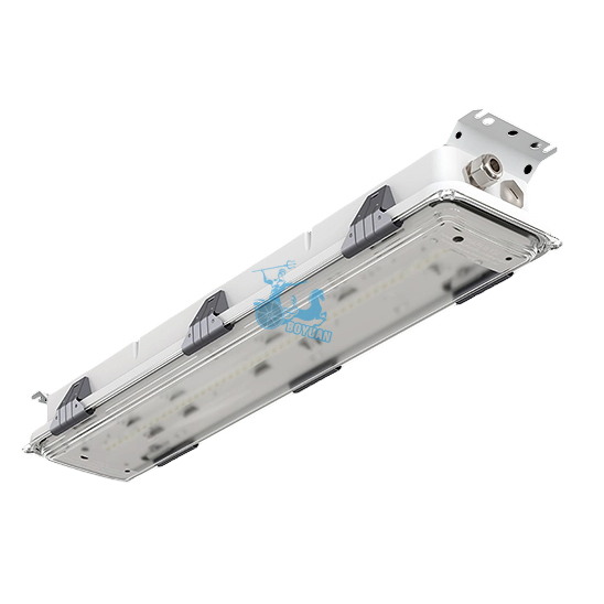 Marine Tri-Proof Light IP65 Ik10 30W 60W AC100-277V or DC24V Compatible with Standard LED Tubes for Vessel and Offshore Use