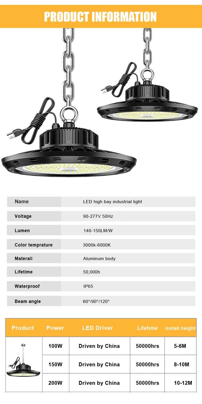 UFO High Bay Light Detail 8