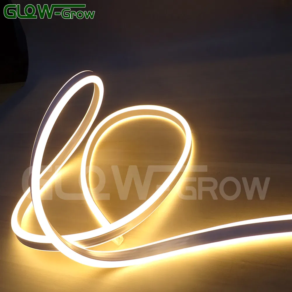 ETL UL IP65 8*16mm 120LEDs/M Flexible Double Side LED Neon Strip Light for Commercial Landscape Building Holiday House Decoration