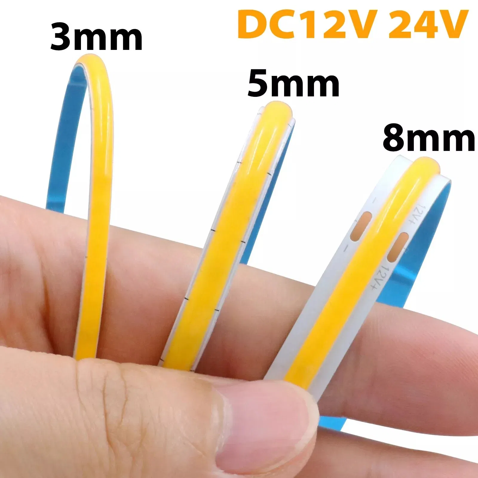 LED Flexible Tape Strips Supplier Waterproof Outdoor COB LED Strip Light
