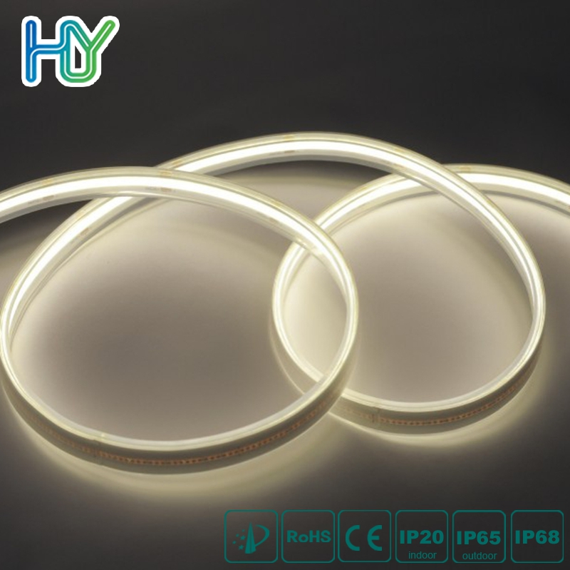 3 Years Warranty Super Wide High Density 2700K-6500K 24V IP65 IP67 Waterproof Flexible RGBW COB LED Lighting Strip Dots-Free Decoration Flex LED Strip Lights