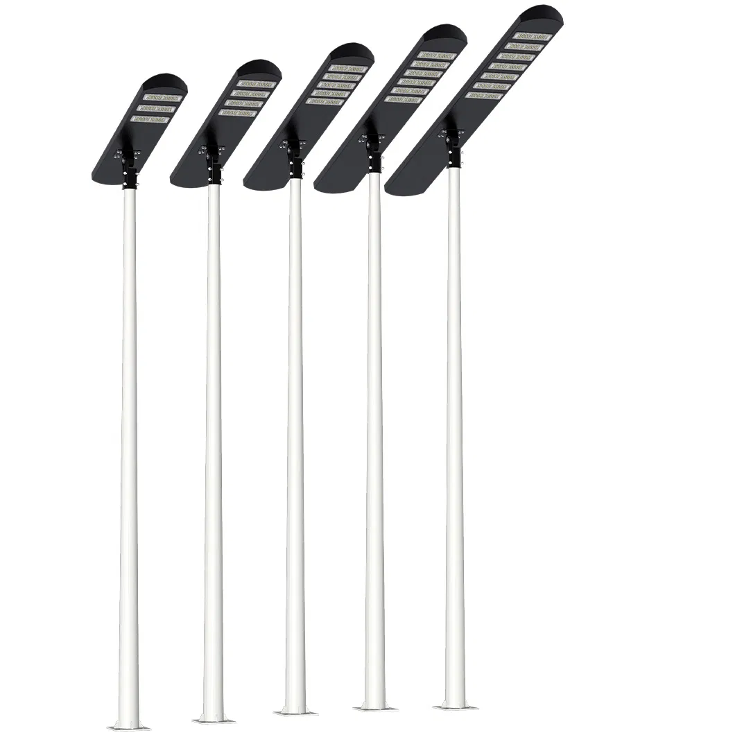 China Solar Manufacturer 4G WiFi 6m50W 7m60W 8m80W 10m100W LED Solar Street Light IP65 All in One Die Casting Aluminum Alloy Integrated Solar Streetlight