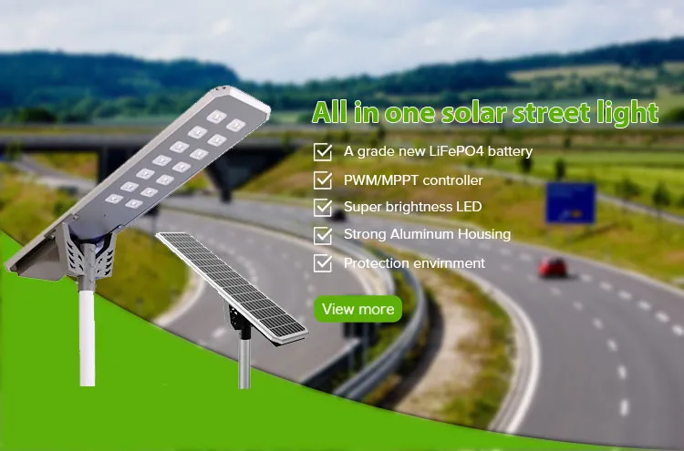 Solar Street Light Main View