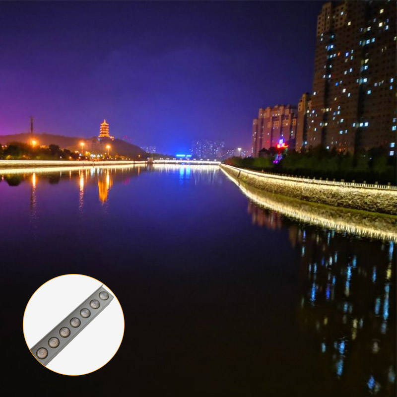 New Desiqn Building Decoration 0.5m Outdoor IP65 Waterproof Rqb 12W DMX LED Wall Washer
