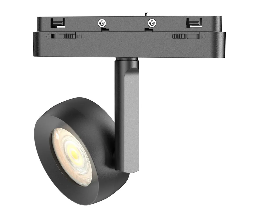Surface DC24V Smart System Magnet Ultra Thin Mini Size Magnetic LED Track Light Spotlight for Home Showcase Luxury Jewelry Cabinet