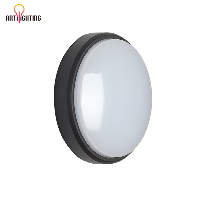 Tri Proof Light Fixture Outdoor IP65 Wall Lamp Indoor LED Ceiling Bulkhead Light for Courtyard Corridor Bathroom Kitchen Home Hotel Luminaires Lighting