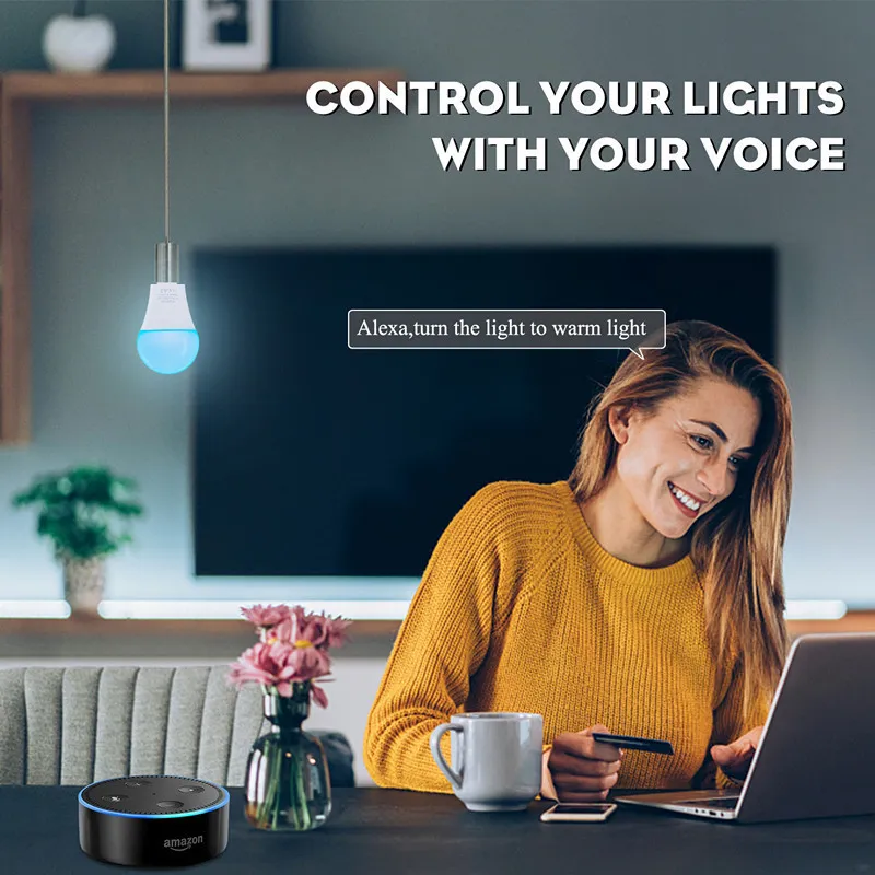LED Doodle WiFi Smart Bluetooth Bulb