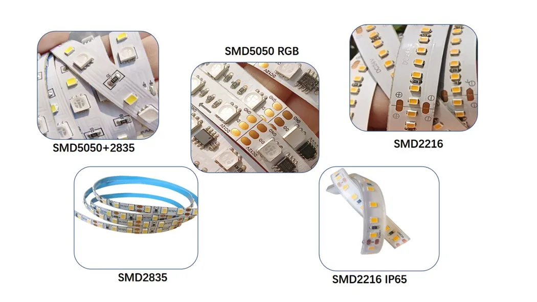 Holiday Christmas Decoration Signs Lighting Flexible Light SMD2835 5050 LED Strip Light