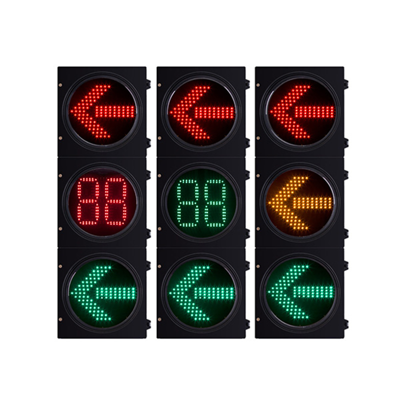 Solar Street Large Power Supply 300mm LED Traffic Light Manufacture for Pedestrian Crossing