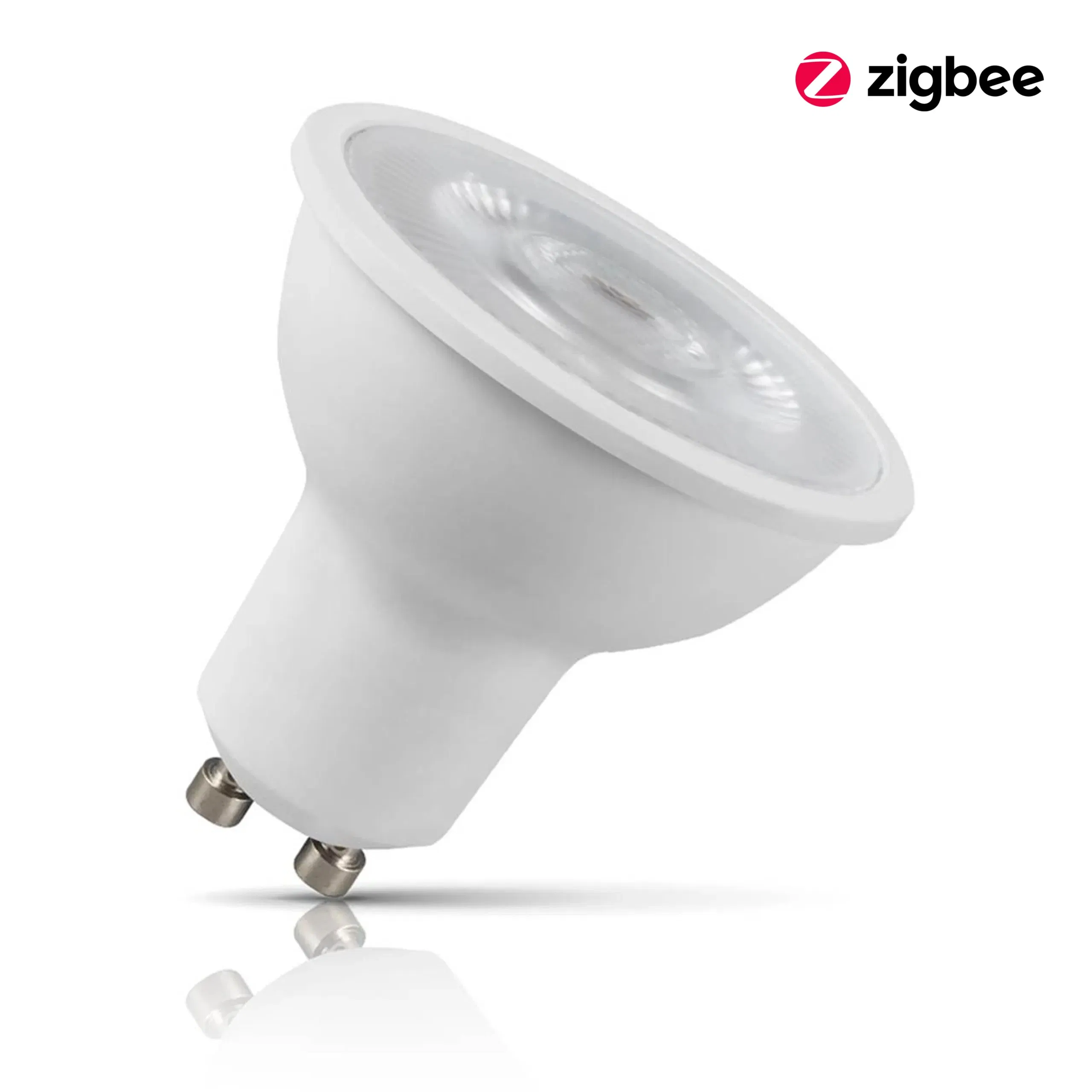 SLS Tuya Zigbee 3.0 RGB CCT Music Sync 5W Dimmable GU10 Smart LED Bulb