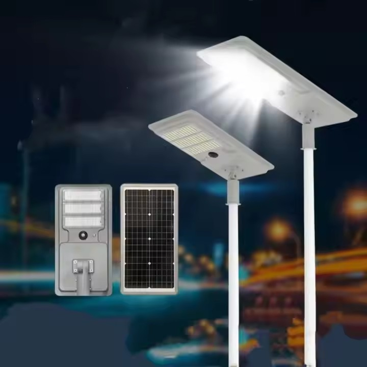 5 Years Warranty Solar Street Lamp Waterproof Remote Control Integrated All in One LED Solar Street Light