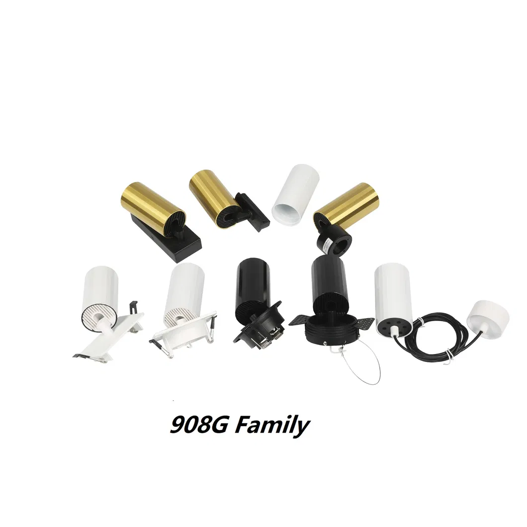 Sleek Golden LED Track Light for Modern Home Decor