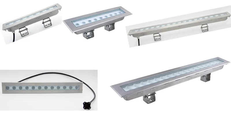 Outdoor Project IP68 Stainless Steel LED Wall Washers Detailed Structure