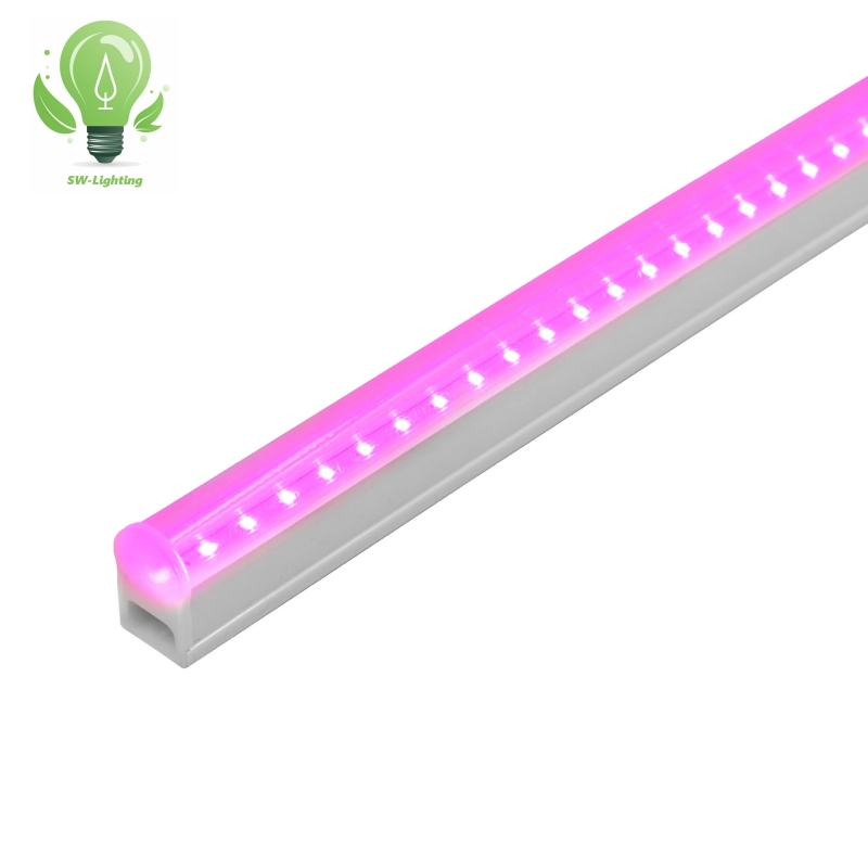 Full Spectrum T8 T5 Inoor Tube Linkable Garden Ceiling Light Purple Red Blue UV Ceiling Lamp PC on off Switch Plant LED Grow Light