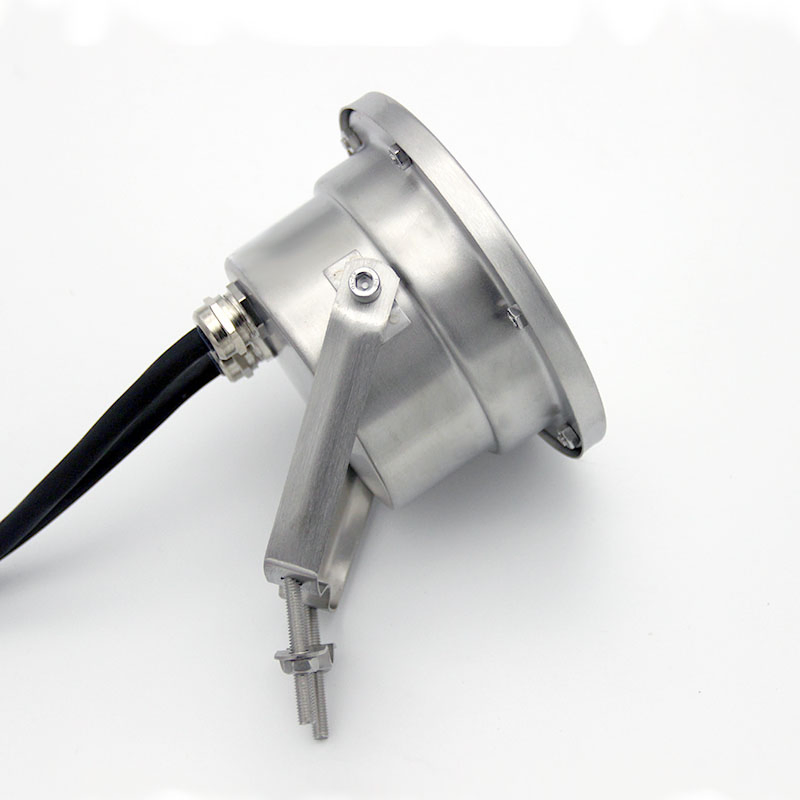 RoHS IP68 Stainless Steel Luminous RGB Warm White LED Underwater Pool Spotlight