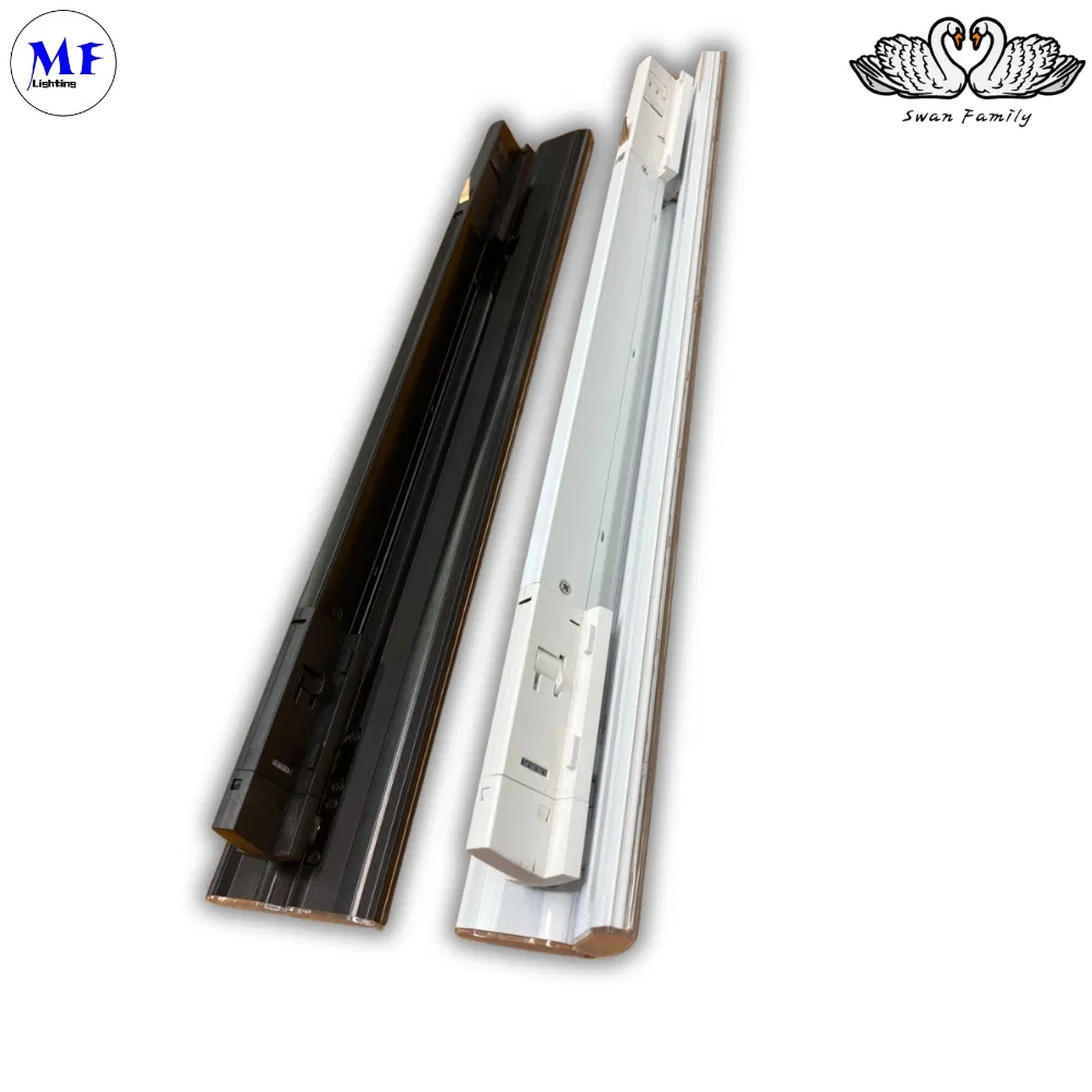 Factory Price Ra 90+ Plastic Retail Industrial IP40 Supermarket Warehouse Workshop Shopping Office cloth Shop LED Track Linear Light
