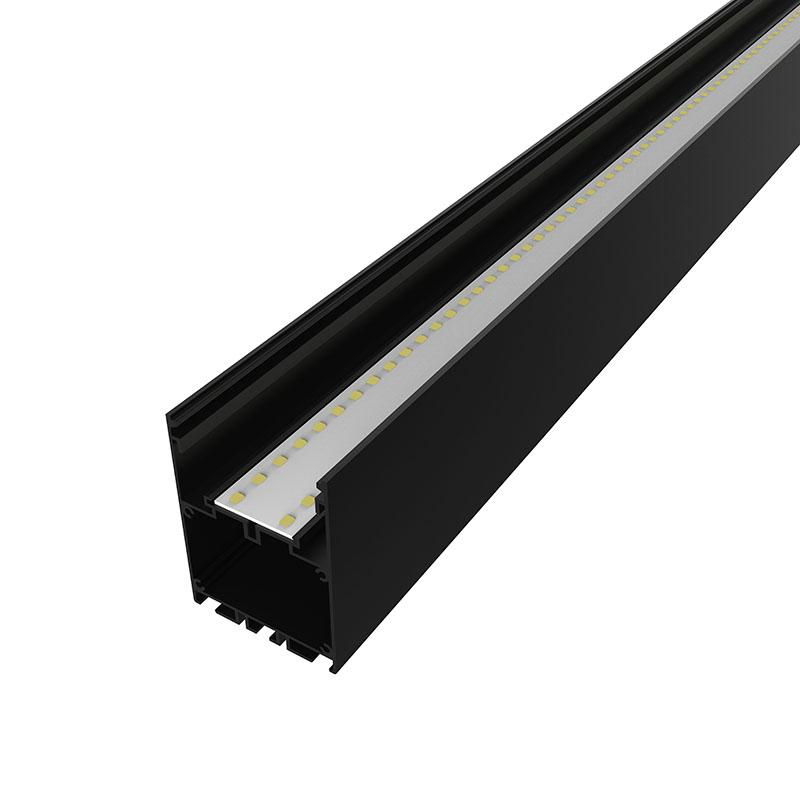 15W Modern Linear Chandelier LED Hanging Linear Pendant Light Mall Billiard Room