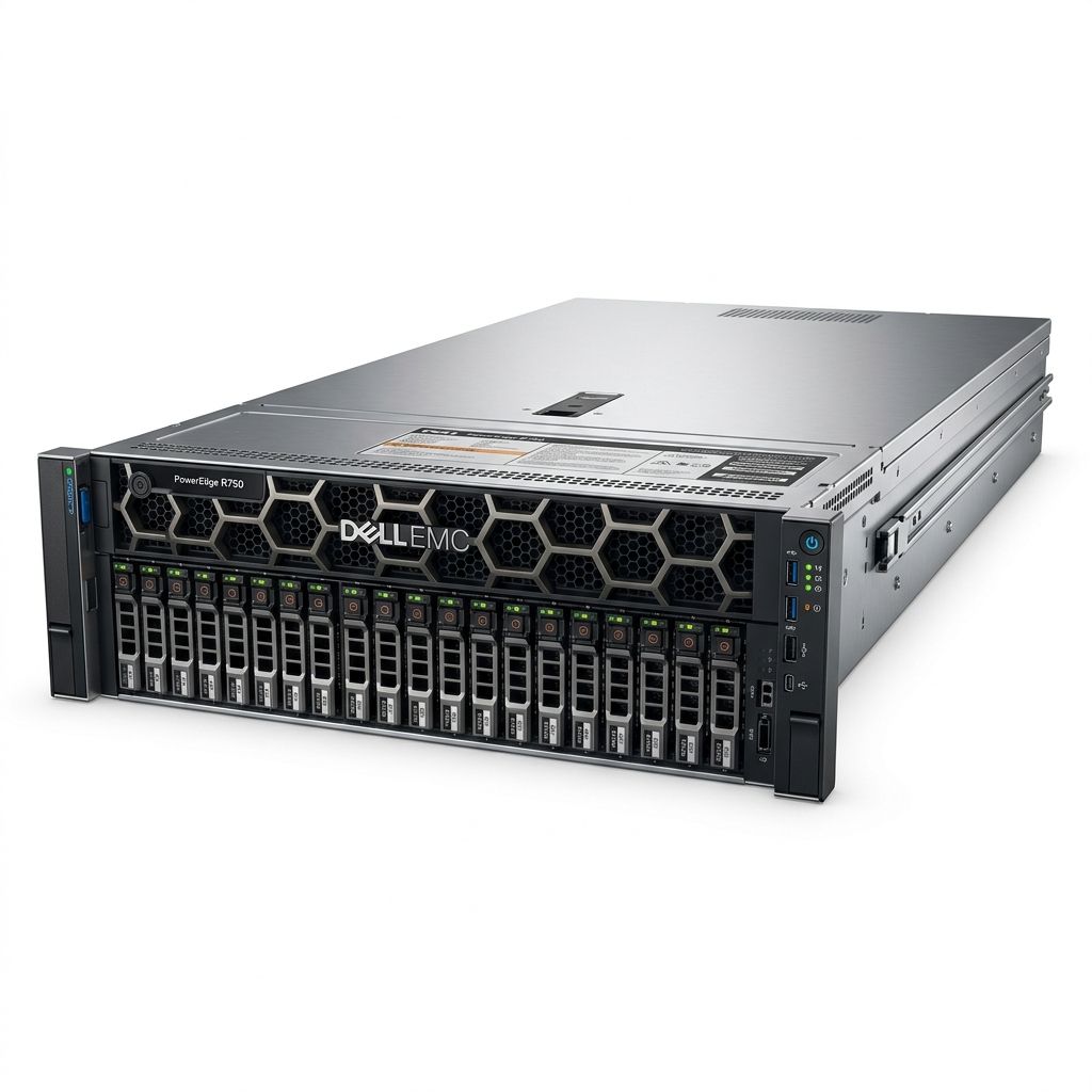 Dell PowerEdge R750 2U Server Dual Xeon Gold for AI Deep Learning Data Center Russia