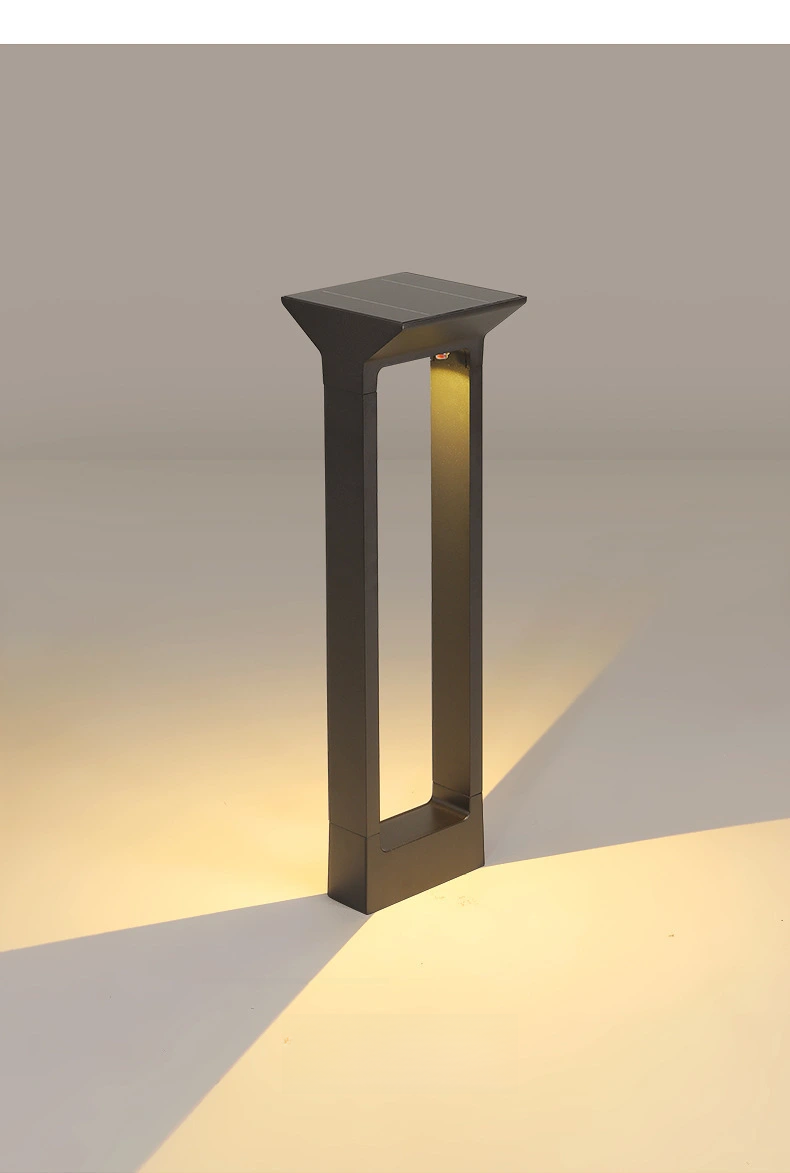 Outdoor Garden Solar Led Bollard Light structure
