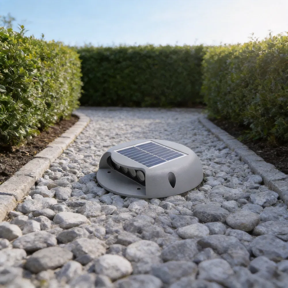 Solar-Powered LED Deck Lights for Outdoor Marine Navigation