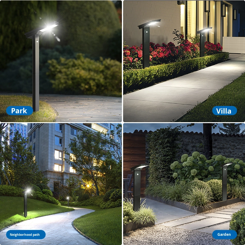 Waterproof Solar Powered Yard Pathway Lamp Landscape Outdoor Garden Led Solar Motion Sensor Lawn Lights