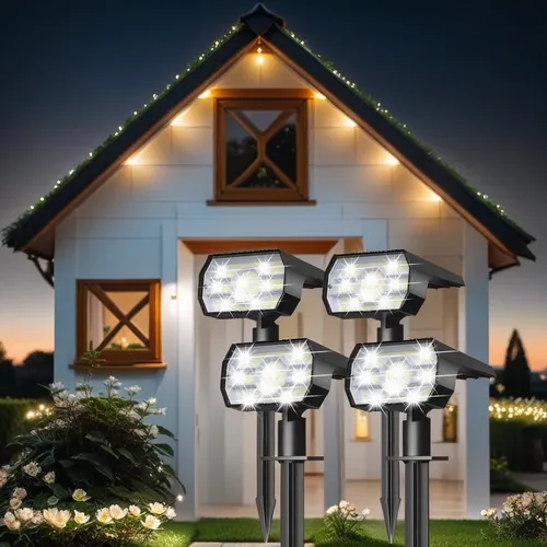 59 LEDs Solar Landscape Spotlights