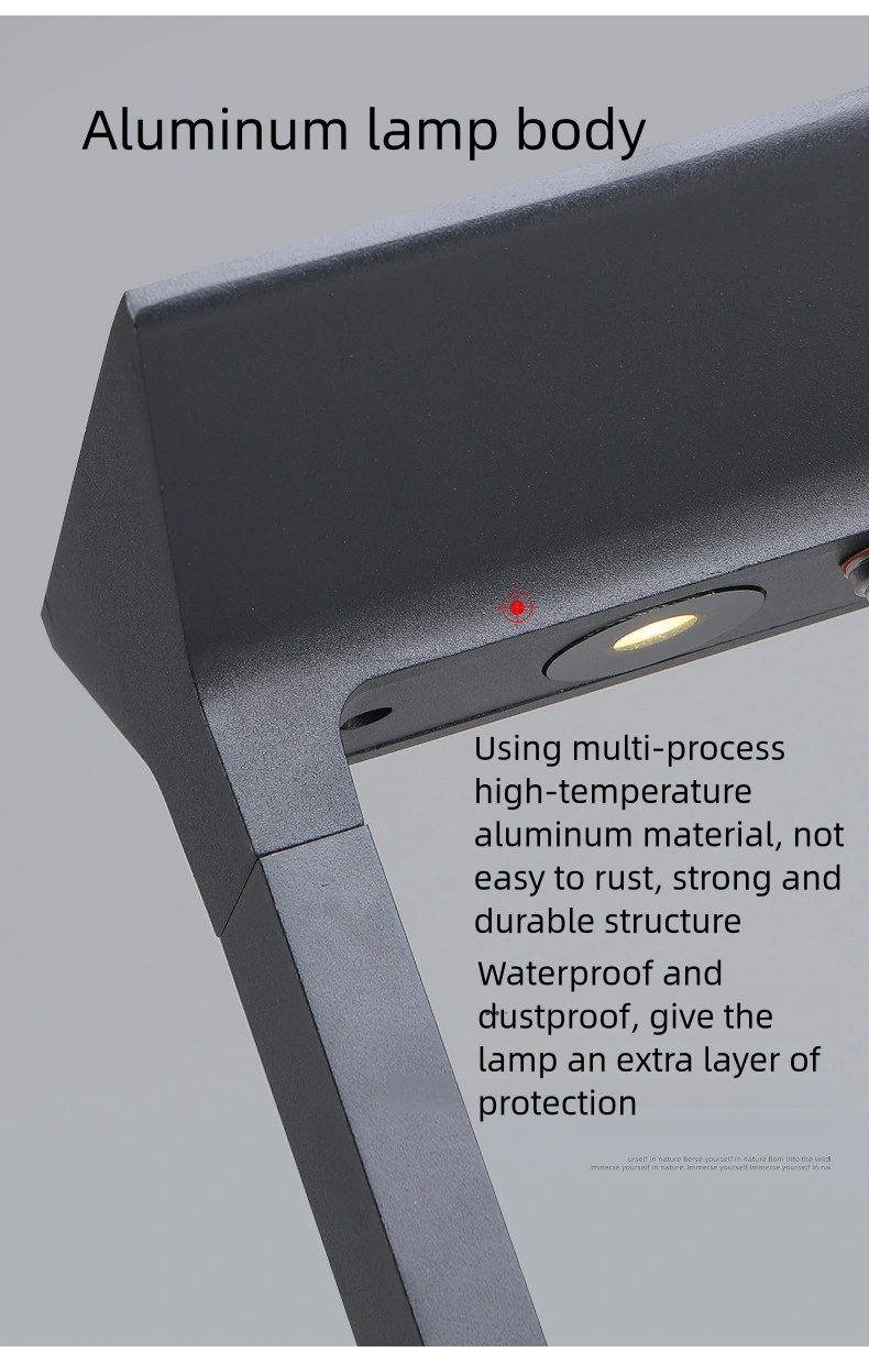 Outdoor Garden Solar Led Bollard Light parameters