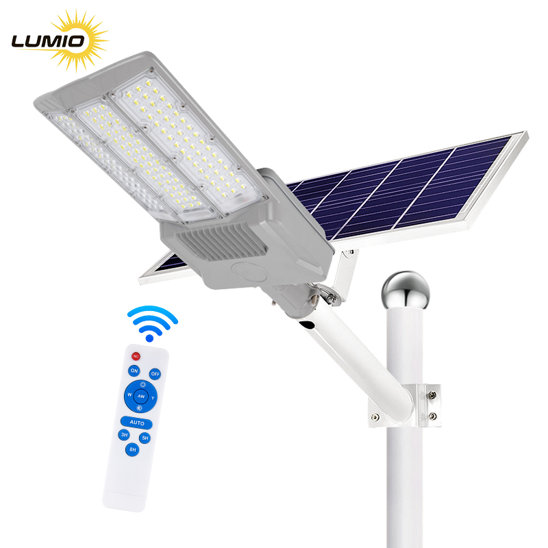 High Quality Lampadaire Outdoor Waterproof Powered Garden Lamp Split Solar Street Lights