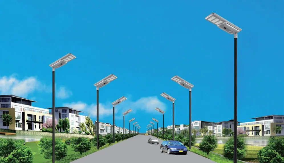 Integrated Solar Street Light