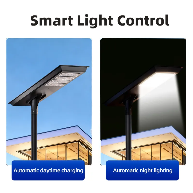 Bright Solar Panel Street Light Featuring Advanced Motion Sensors
