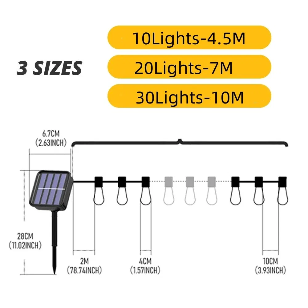 Solar String Light View 3