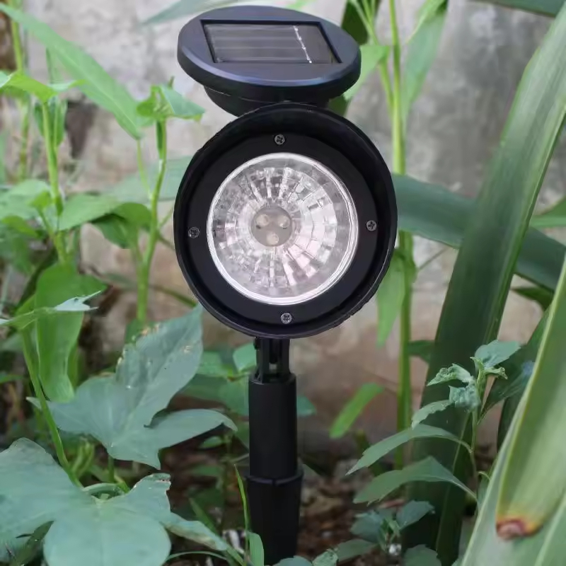 Solar Adjustable LED Landscape Spotlight, Waterproof Garden Yard Spot Light for Outdoor Pathway Decoration