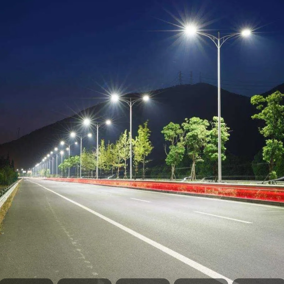 60W Eco Lampsystem Great Park Pathways All in One Solar Street Light