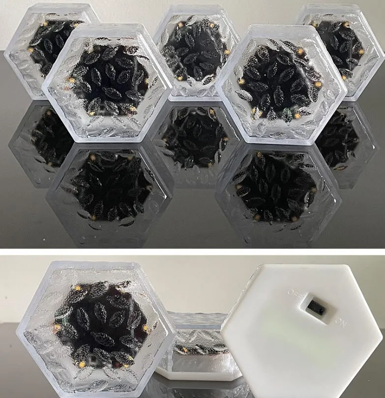 Solar LED Ice Brick Light View 7