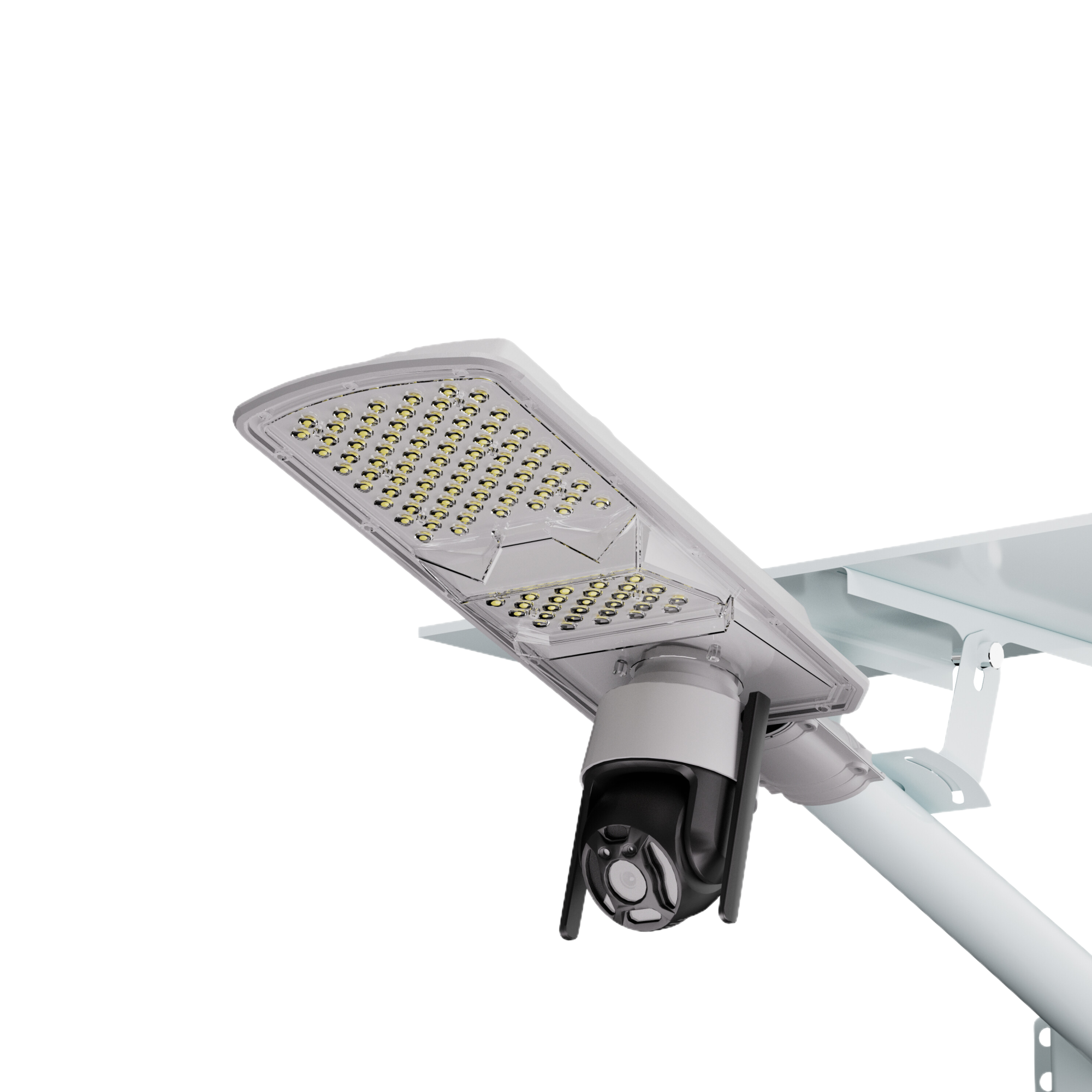 LED Split Solar Street Light With Wireless Camera Outdoor Solar Monitoring Light