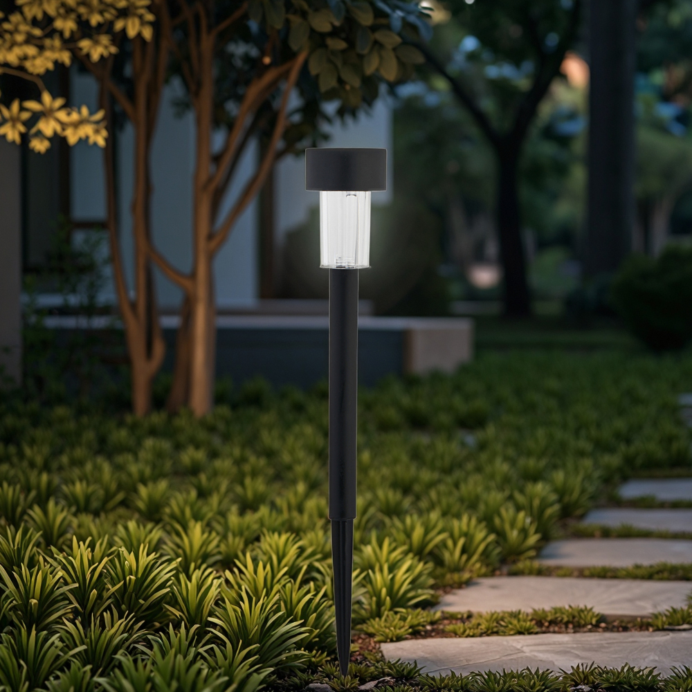 Solar Panel Powered Waterproof LED Solar Outdoor Garden Lights Day And Night For Lawns