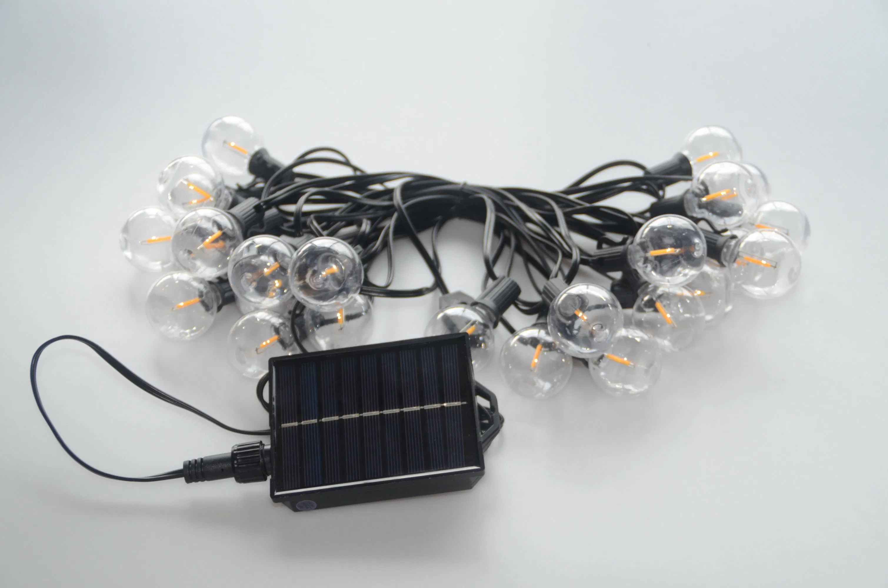Outdoor Decorative Festival Solar String Light G40 LED Bulb Garden Camping Light